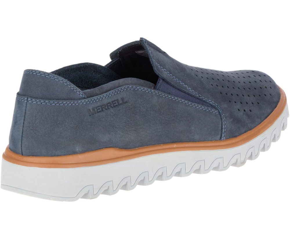 Merrell Slip Ons Męskie Granatowe - Downtown Moc - 805243-ABM